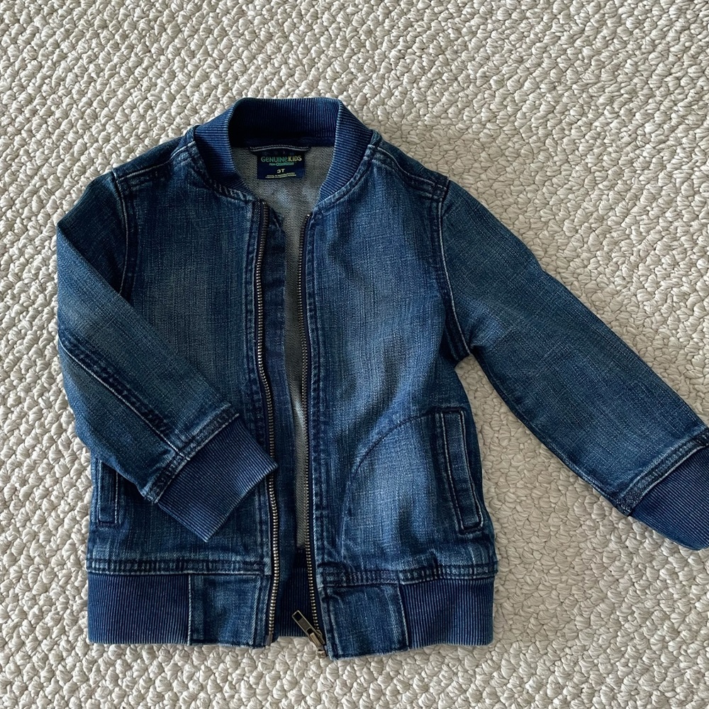 Genuine kids by OshKosh denim zip jacket